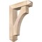 Ekena Millwork Westlake Arts and Crafts Smooth Bracket w/ Offset Brace, Douglas Fir, 5 1/2"W x 20"D x 28"H BKT0604X20X28WTL03SDF - alternate 1